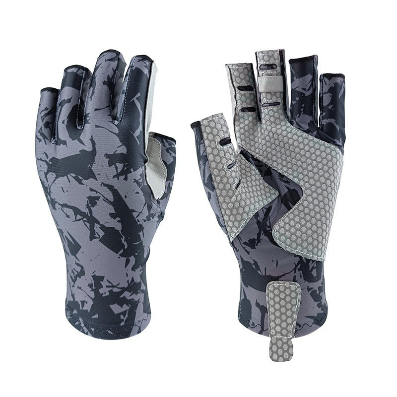 HookOut SunGuard™ Ice-Silk Fishing Gloves
