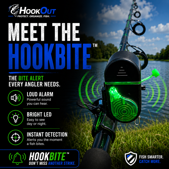 HookBite™ Automatic Hook Setter — Never Miss a Strike