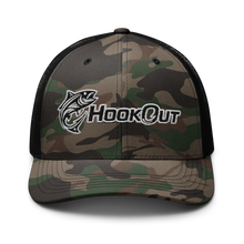 HookOut Woodland - Camo/Black / One size