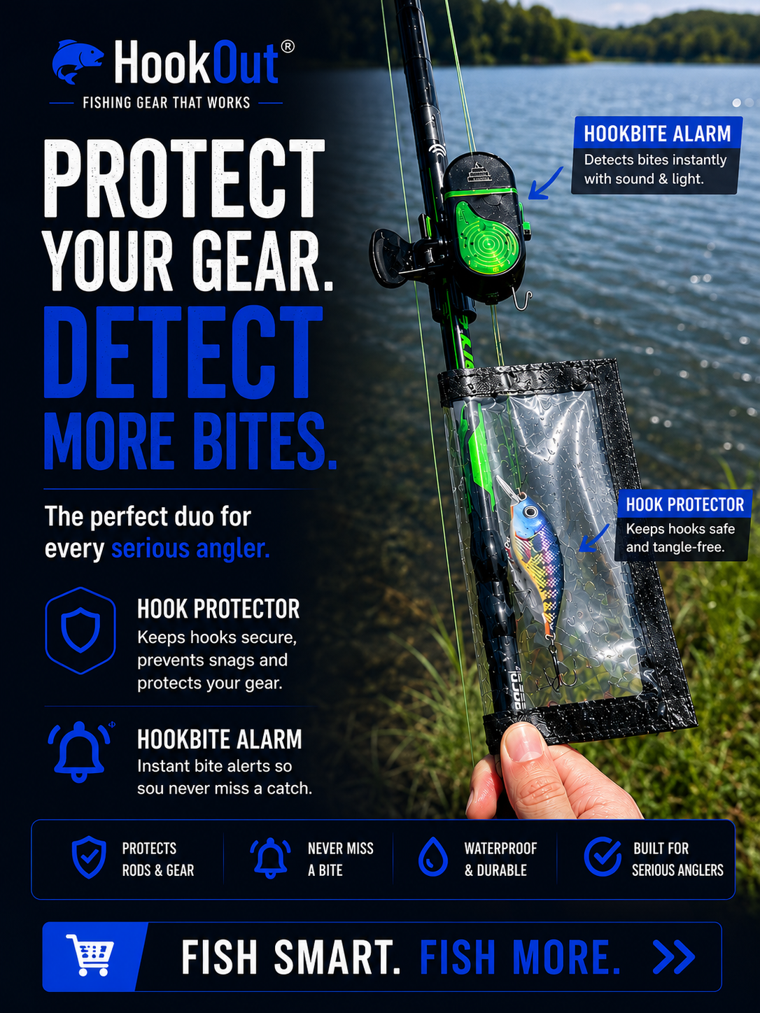 HookOut fishing system