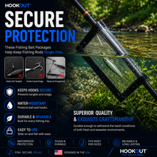 HookOut Hook Cover - Stop Hook Tangles Before They Ruin Your Setup