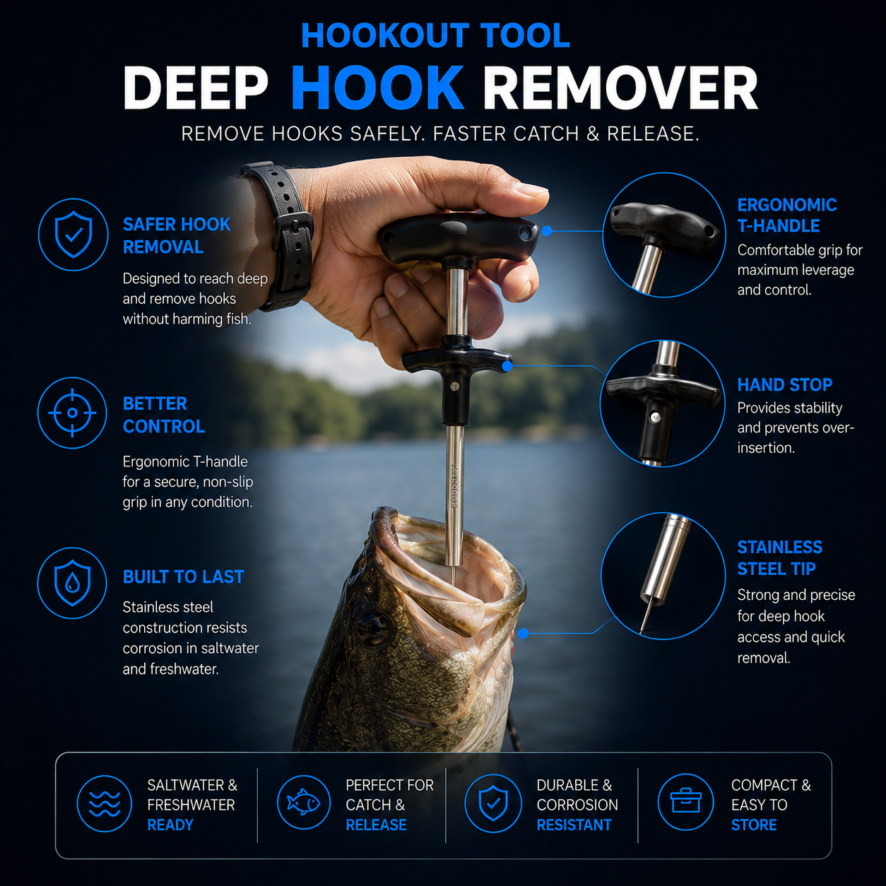 HookOut™ Pro Fishing Kit — Built for Serious Anglers