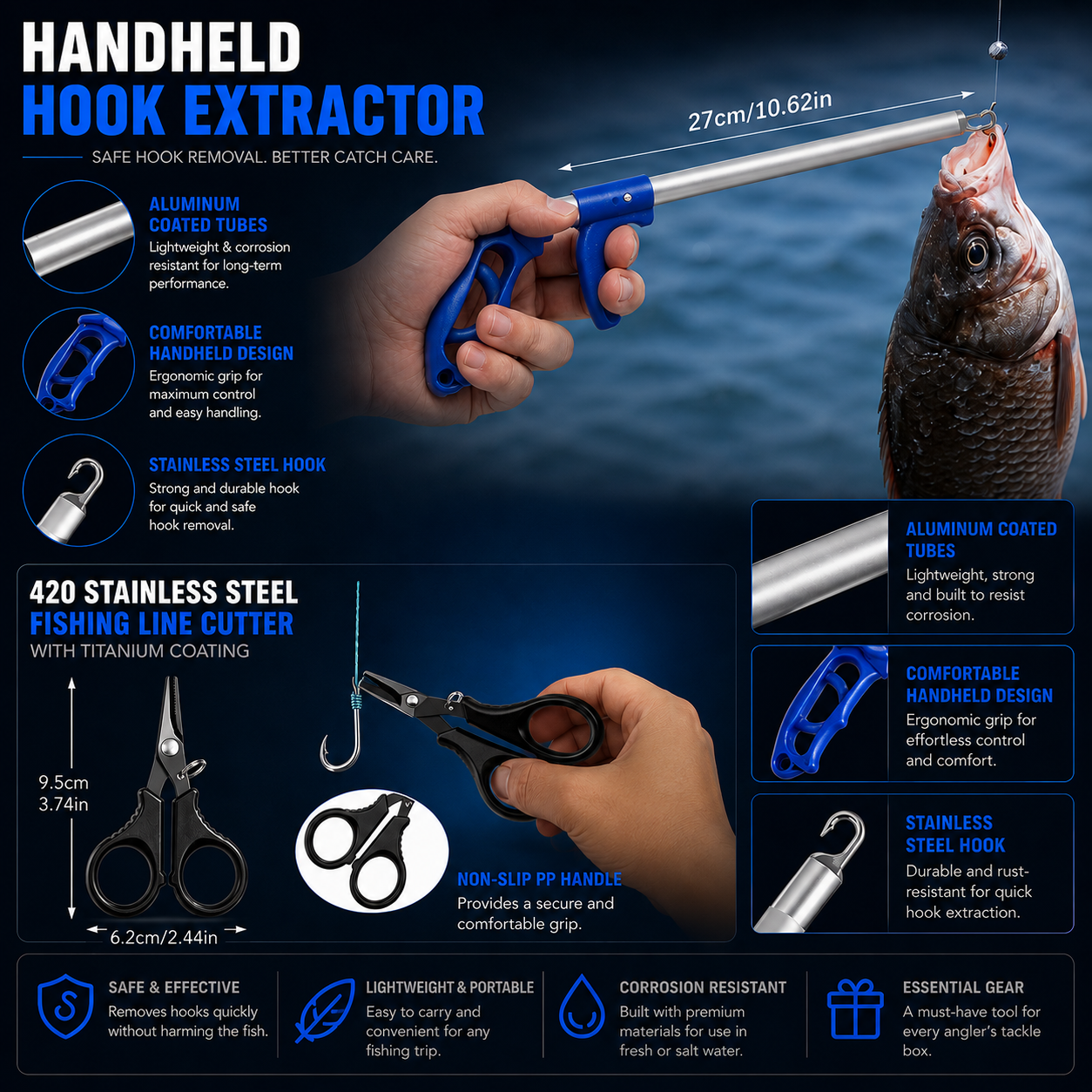 HookOut™ Pro Fishing Kit — Built for Serious Anglers