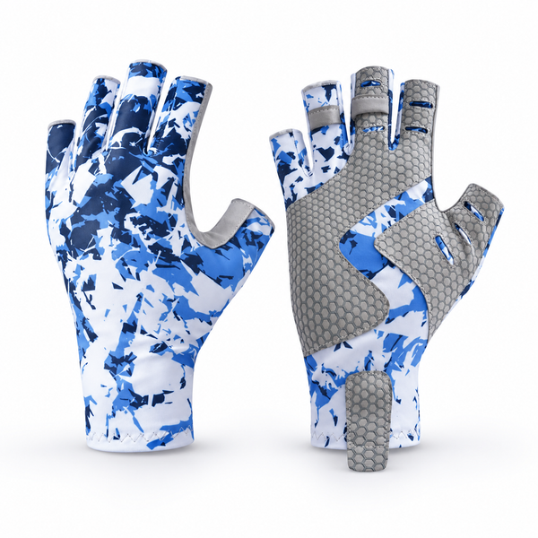 HookOut SunGuard™ Ice-Silk Fishing Gloves